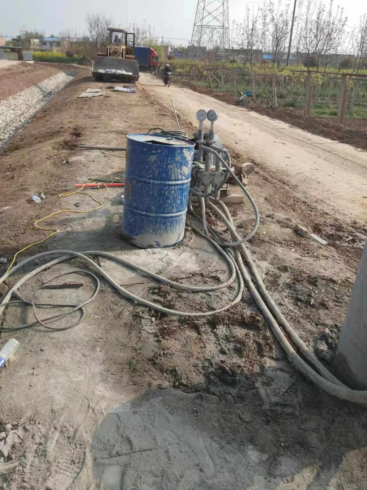 毛道乡顶管注浆